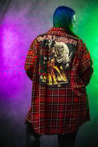 Image 5 of 3XL Iron Maiden Flannel 