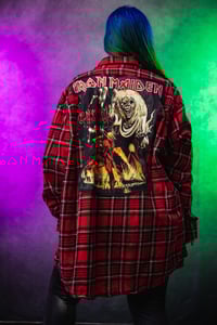 Image 3 of 3XL Iron Maiden Flannel 