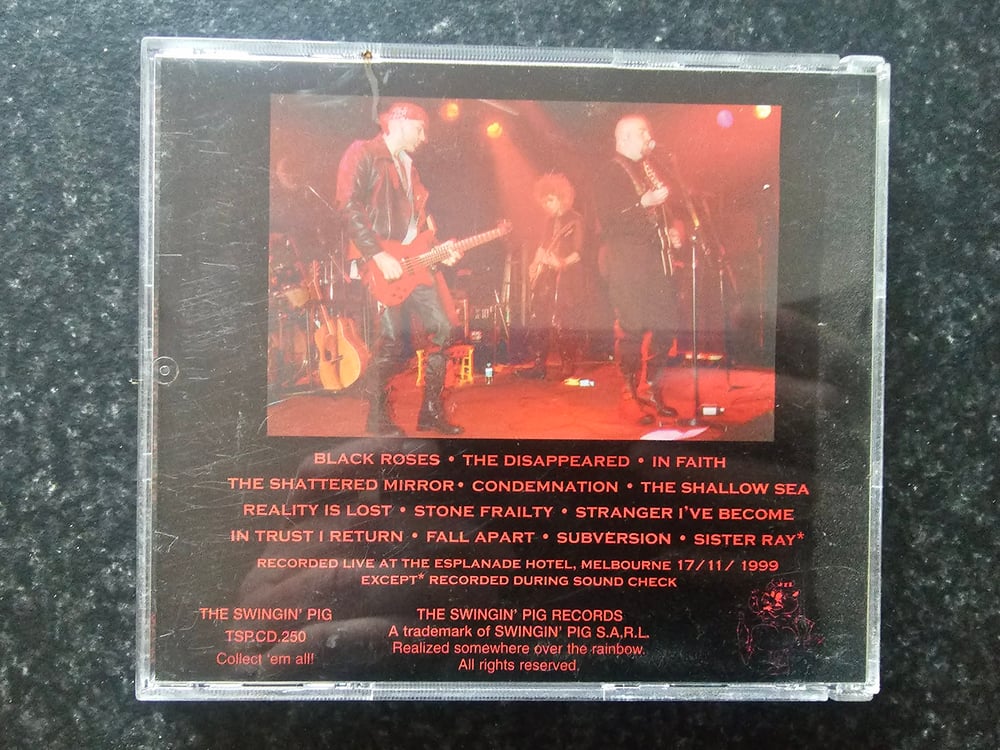 Image of THE TRIAL OF DESTINY LIVE CD 1999 MAIL ORDER
