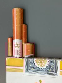 Image 3 of Vintage (1960s/70s) West Germany (Plastic) HB Kronenfilter Promotional Perpetual Calendar Sign