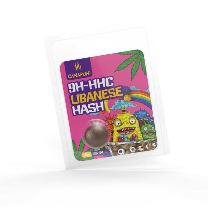9H-HHC HASH LIBANESE 99%  Extra Strong Sativa 1g