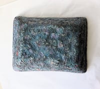 Image 11 of Sculptural Square Bowl | Handmade Paper Mache Decorative Catchall