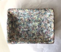 Image 14 of Sculptural Square Bowl | Handmade Paper Mache Decorative Catchall