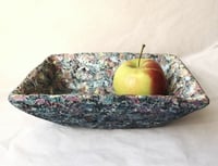 Image 17 of Sculptural Square Bowl | Handmade Paper Mache Decorative Catchall