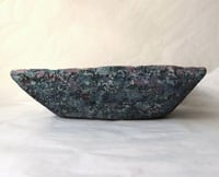 Image 5 of Sculptural Square Bowl | Handmade Paper Mache Decorative Catchall