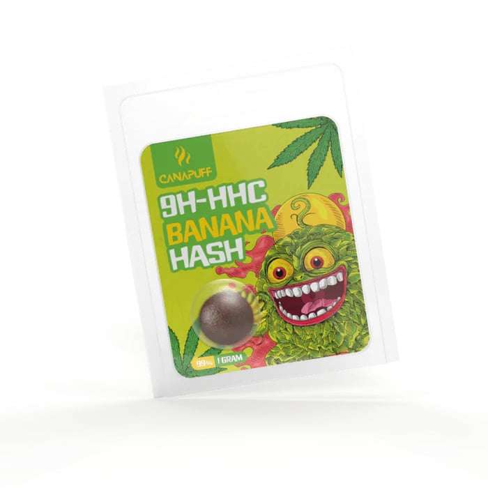 9H-HHC HASH BANANA 99%  Extra Strong Sativa 1g
