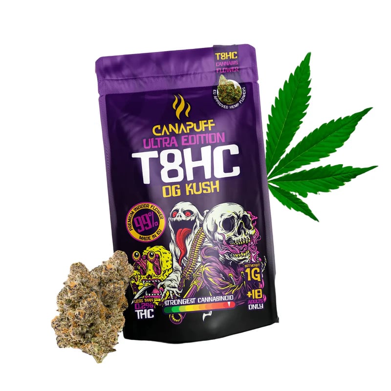 T8HC CVIJEĆE OG KUSH 99% EXTRA STRONG INDICA 1g