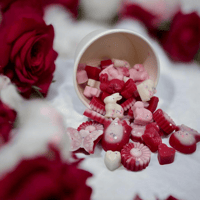 Spring Roses Chunkies Pot