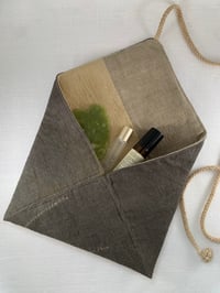 Image 3 of Lithuanian linen Santoku pouch Padded type #010