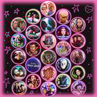 Image 1 of Horror Button Badges 