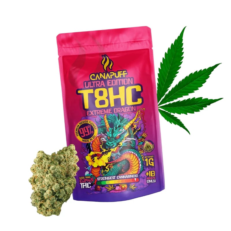 T8HC Cvijeće Extreme Dragon 99% Extra Strong Indica 1g
