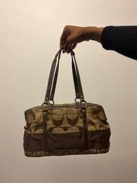 Image 2 of 2009 Coach Signature Satchel Bag