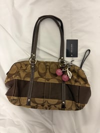 Image 4 of 2009 Coach Signature Satchel Bag