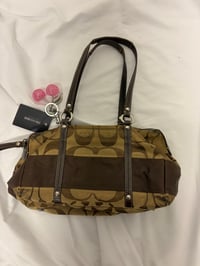 Image 5 of 2009 Coach Signature Satchel Bag