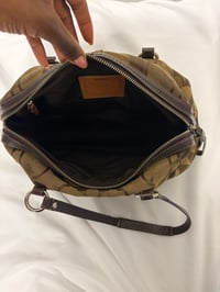 Image 7 of 2009 Coach Signature Satchel Bag