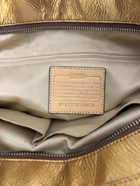 Image 5 of 2011 Coach Poppy Signature Gold Tote 