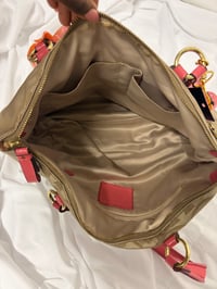 Image 6 of 2012 Coach Daisy Signature Coral Tote