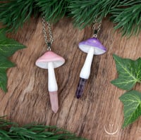 Image 1 of Floral Fungi necklace