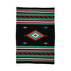 AUTHENTIC MEXICAN DIAMOND BLANKET - BLACK