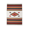 AUTHENTIC MEXICAN DIAMOND BLANKET - WHITE