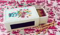 🌼Ceramic Floral Arrangement Matchbox 🌺