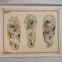 Image 1 of 1990 Spaulding & Roger’s production dragons Ted Naydan 11x14