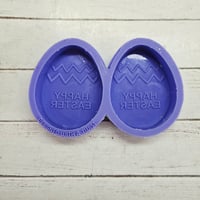 Happy easter eggs duo