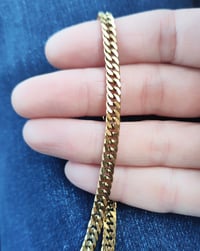 Image 5 of Collana in acciaio dorato