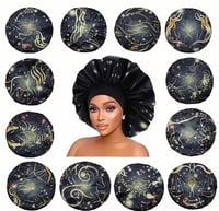 Image 1 of Soft, Stretchy, Comfortable Zodiac Bonnet Product