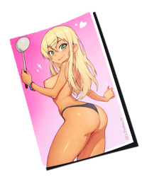 Miku from Gal Gohan Poster (Lewd Ver)