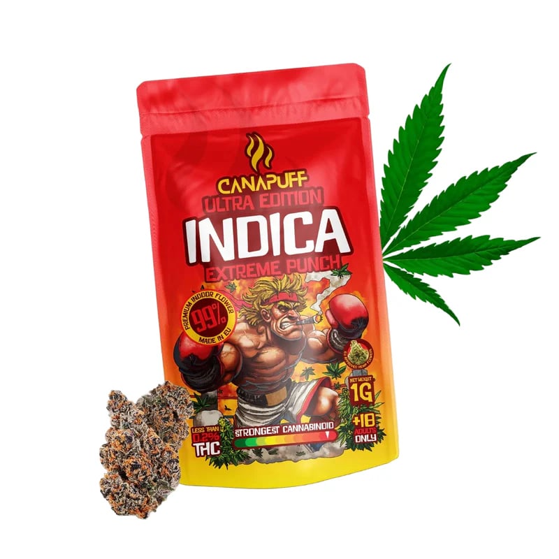 Indica Cvijeće Extreme Punch 99% Extra Strong Indica 1g