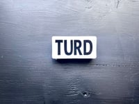 Image 1 of Turd stickers(stack of 100)
