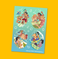 Straw Hat Crew Sticker Sheet