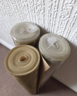 1970s Vintage Anneplas AB Wallpaper Rolls - Gold Brocade Damask Traditional - (Sets of 2 & 3 Rolls) thumbnail 10