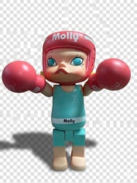Image 1 of Big Boxing Molly Pink 8” 