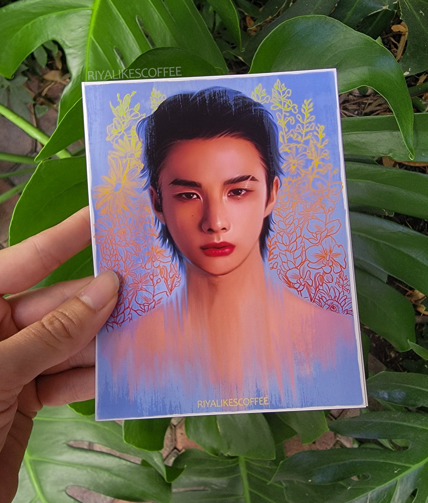 "Reverie" Hyunjin Small Art Print 4.25 x 5.5