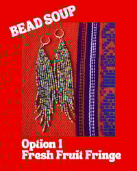 Image 1 of Bead Soup Classic Fringe Earrings