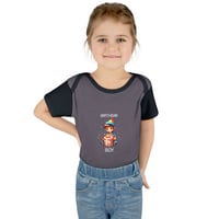 Image 6 of Baby Bodysuit - Cute Birthday Boy with Cake Illustration