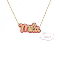 Image 5 of Plush Custom Necklace