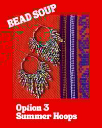 Image 3 of Bead Soup Fringe Earrings 2