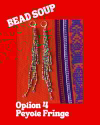 Image 4 of Bead Soup Fringe Earrings 2