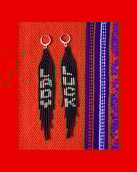 Image 1 of Lady Luck Fringe Earrings