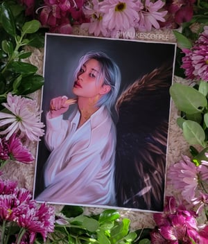 "Aether" Large Art Print 8.5 x 11