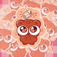 Image 2 of We Three Bare Bears Chibi Stickers