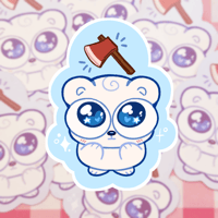 Image 4 of We Three Bare Bears Chibi Stickers