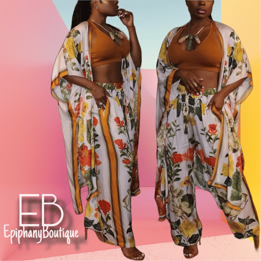 Image of The Aratta French Kiss Kimono Set-**ON SALE**