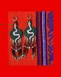 Serpent Fringe Earrings