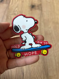 Skating Snoop Sticker