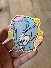 Mrs. Jumbo Sticker
