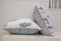 Image 4 of Blue Paisley Pillowcase